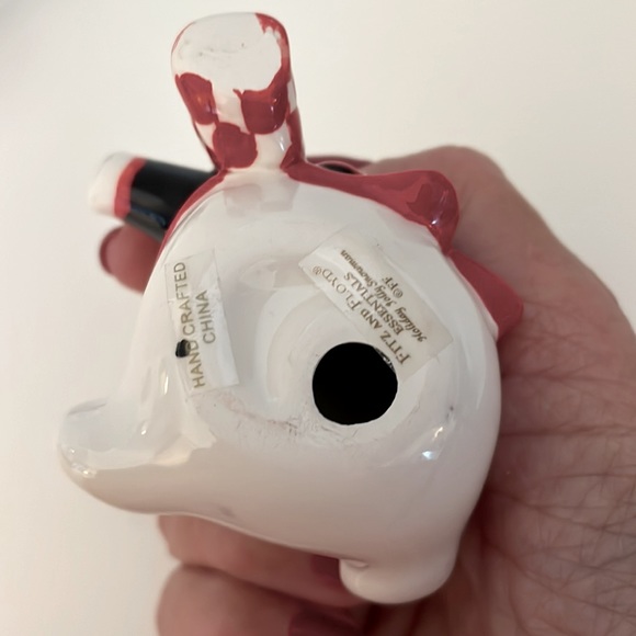 Fitz and Floyd, Holly Jolly Snowman, set of 3 with original box. Winter display! - Picture 9 of 15